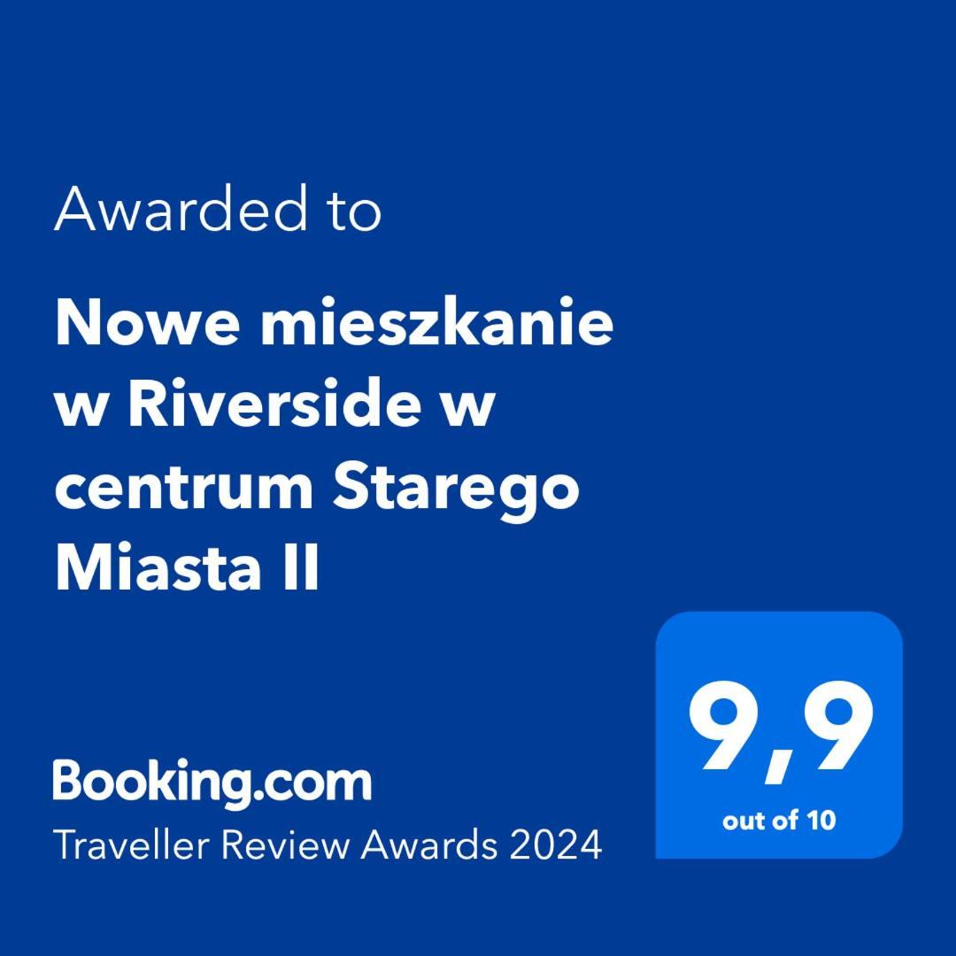 Nowe mieszkanie w Riverside w centrum Starego Miasta II Gdańsk Zewnętrze zdjęcie